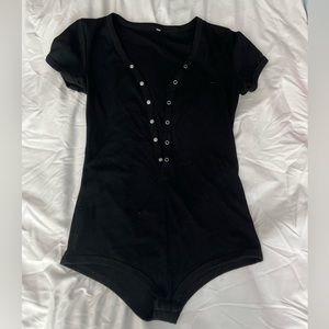 Amazon Black Button Down Jumper